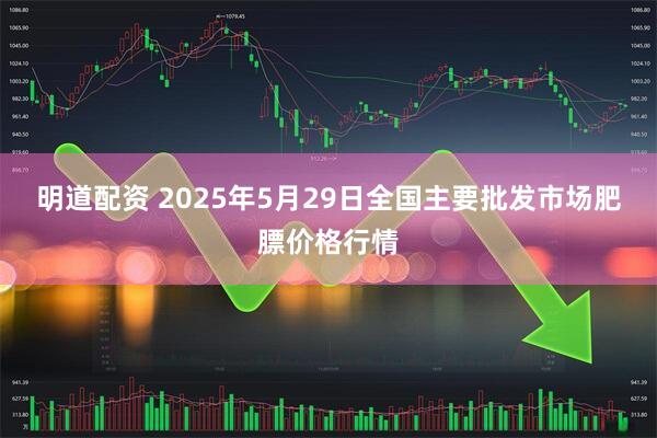 明道配资 2025年5月29日全国主要批发市场肥膘价格行情